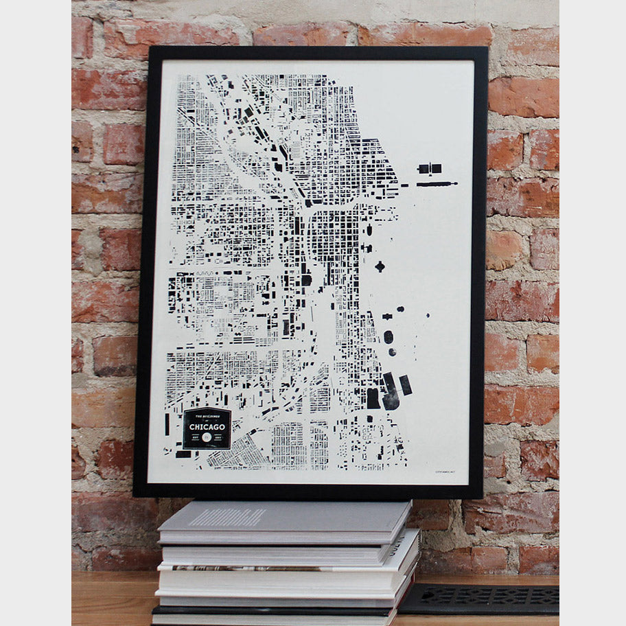 Chicago City Map Poster
